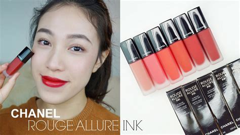 chanel rouge allure ink new color 2018|chanel rouge ink review.